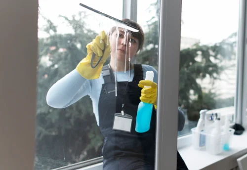 Nettoyage de vitres intérieures et extérieures au Petit-Quevilly